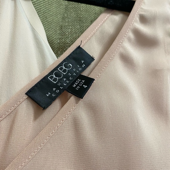 Nude Pink BCBG dress worn once sexy! - Picture 2 of 2
